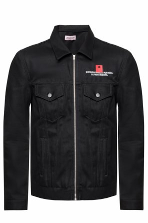 Denim jacket with logo, zdjęcie 1 Denim jacket with logo od Palm Angels